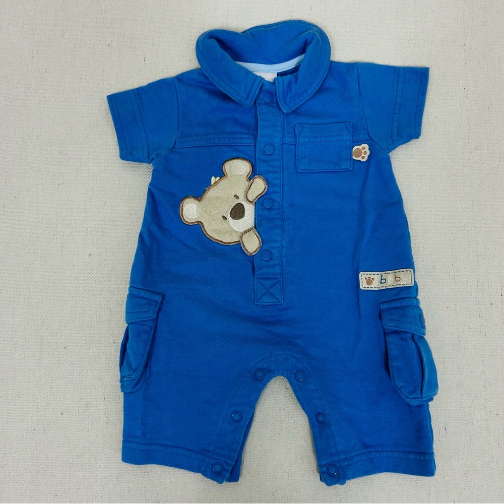 Carter's Light Blue Baby Boys Bodysuit NB
